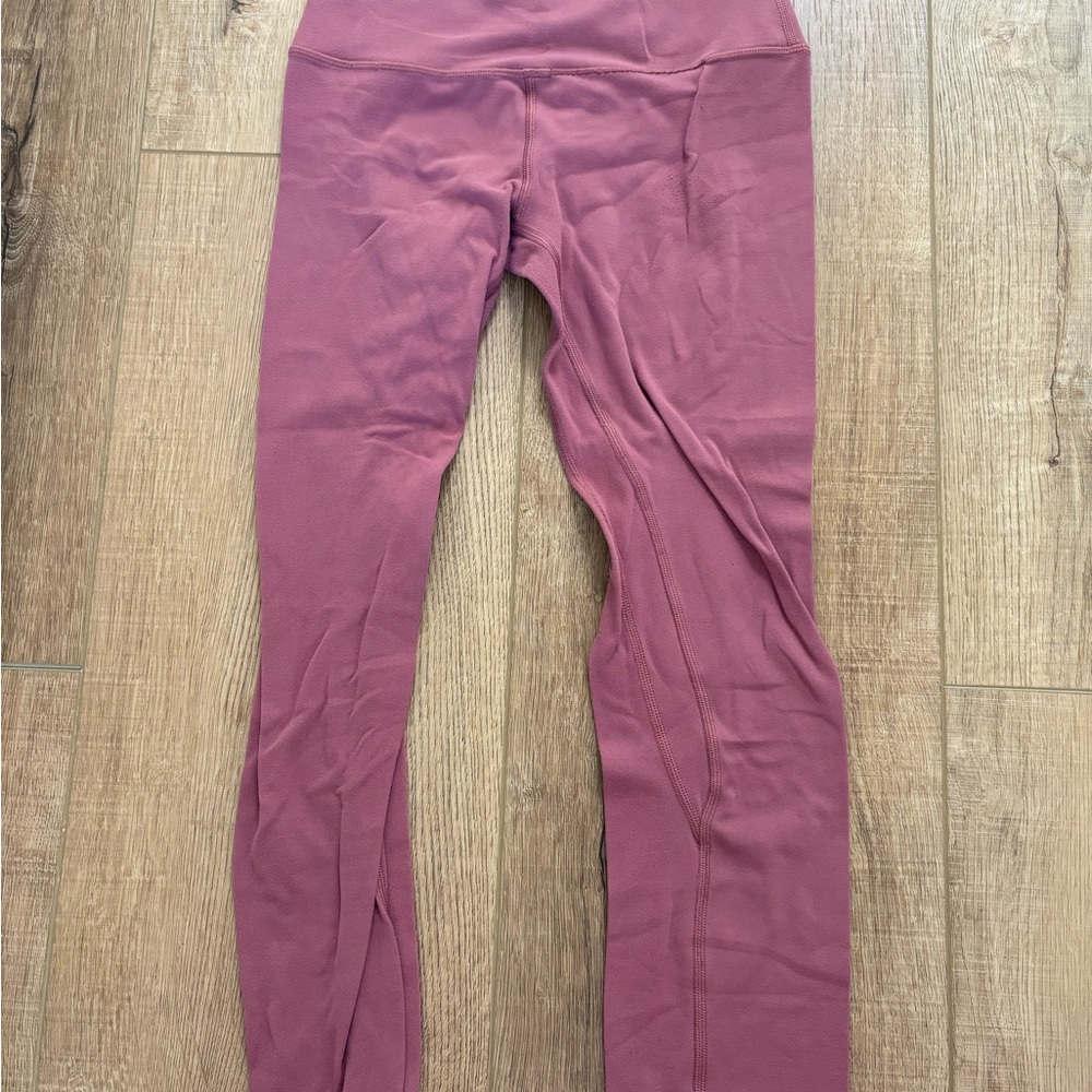 Pink align leggings
